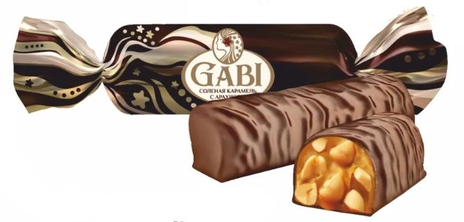 КОН GABI соленая карамель с арахисом 6*1кг(СО)